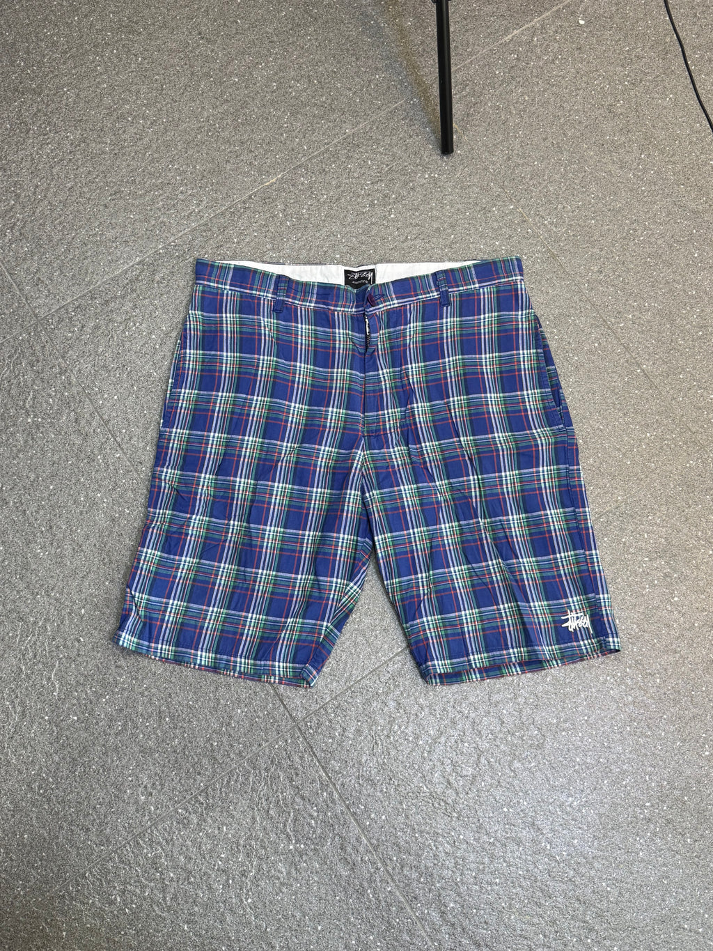 VTG Stussy Plaid Shorts