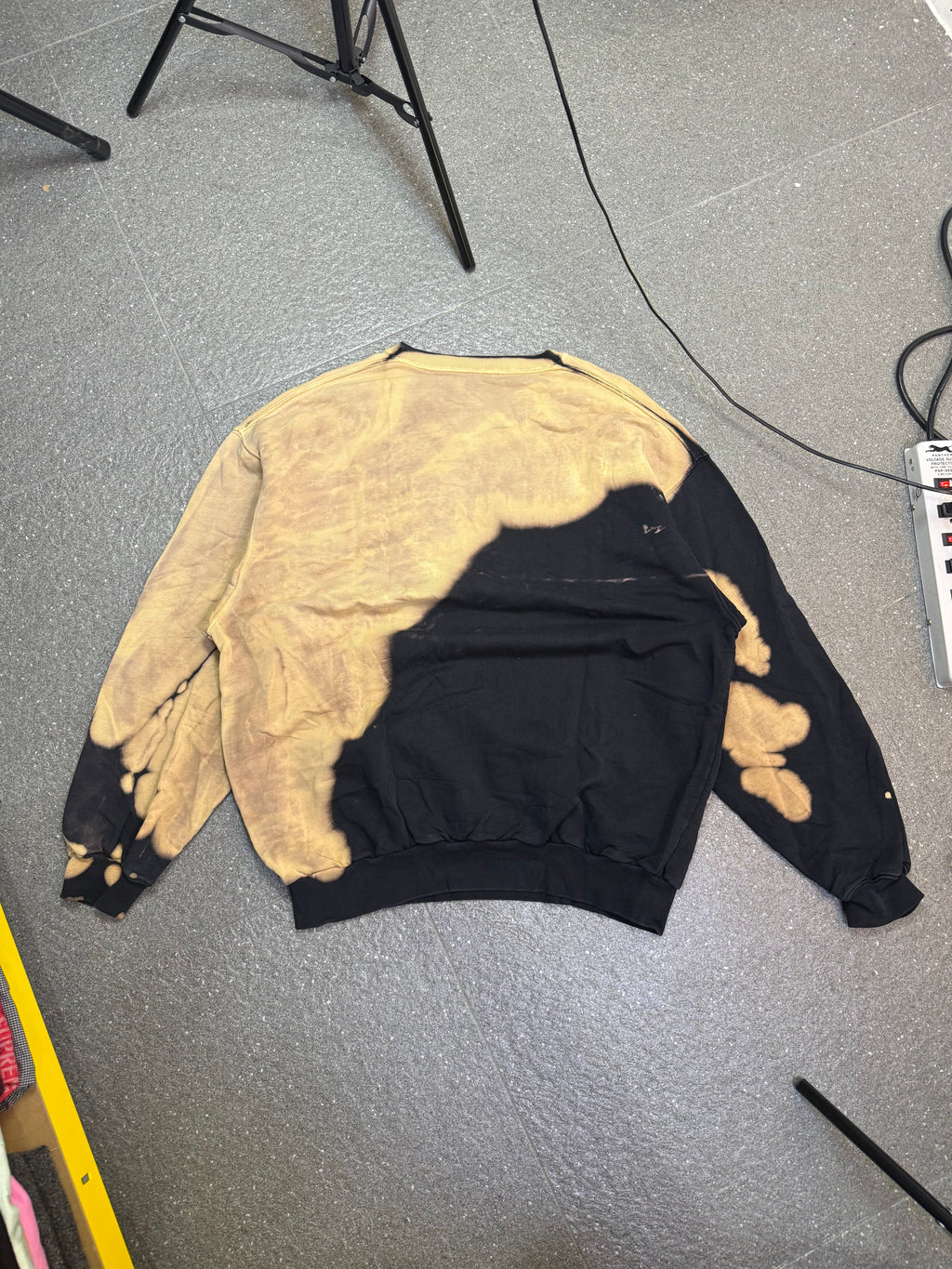 Balenciaga "Homme" Bleached Dyed Sweater