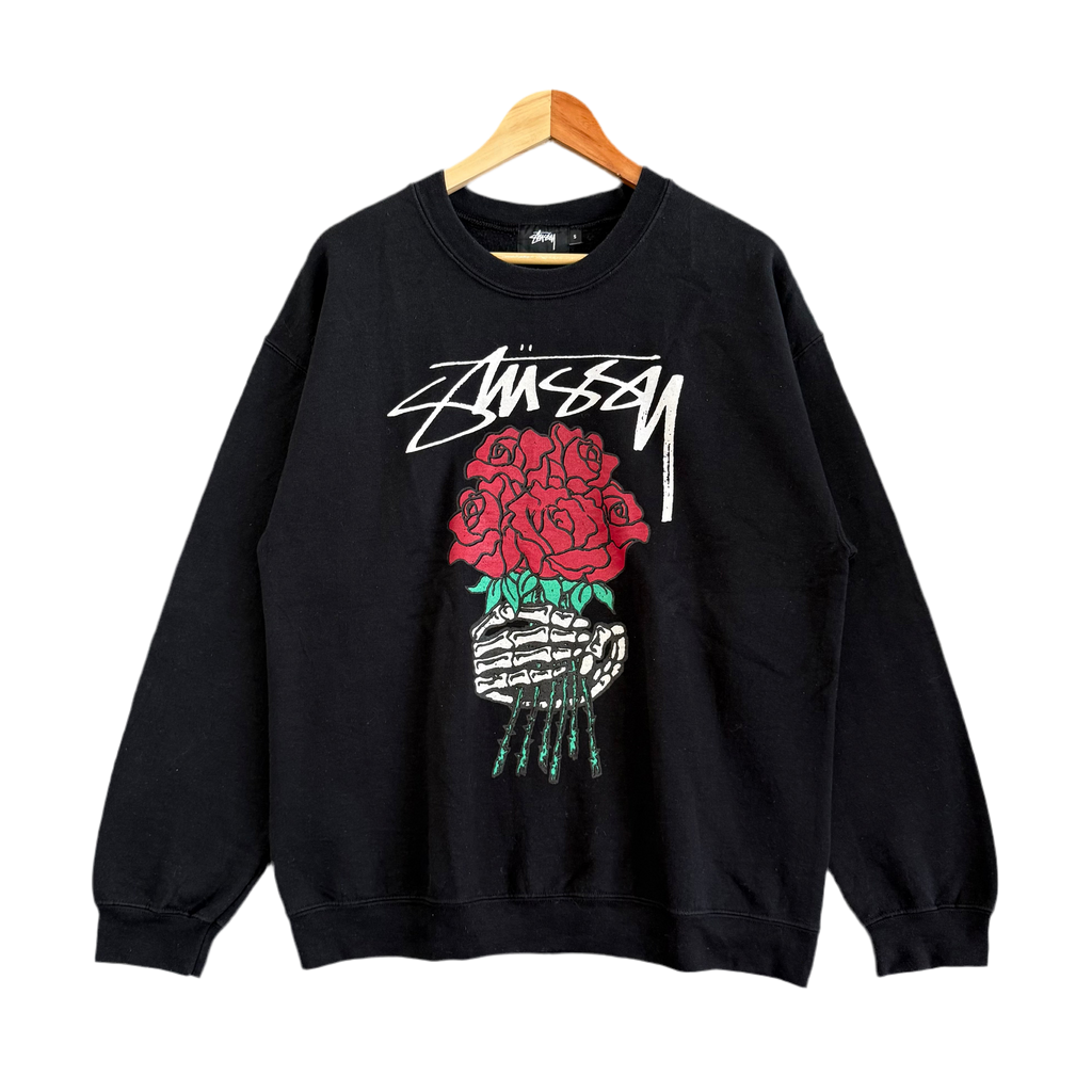 Stussy Rose Bouquet Crewneck - Size S