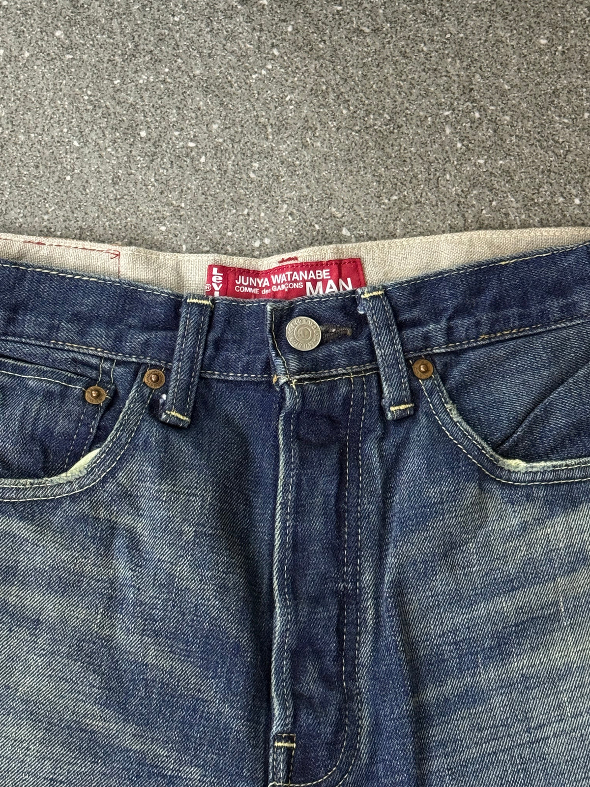 Junya Watanabe MAN × Levi’s 501XX Reconstructed Selvedge Denim — SS08