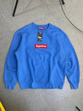 Supreme Box Logo Crewneck (Blue)