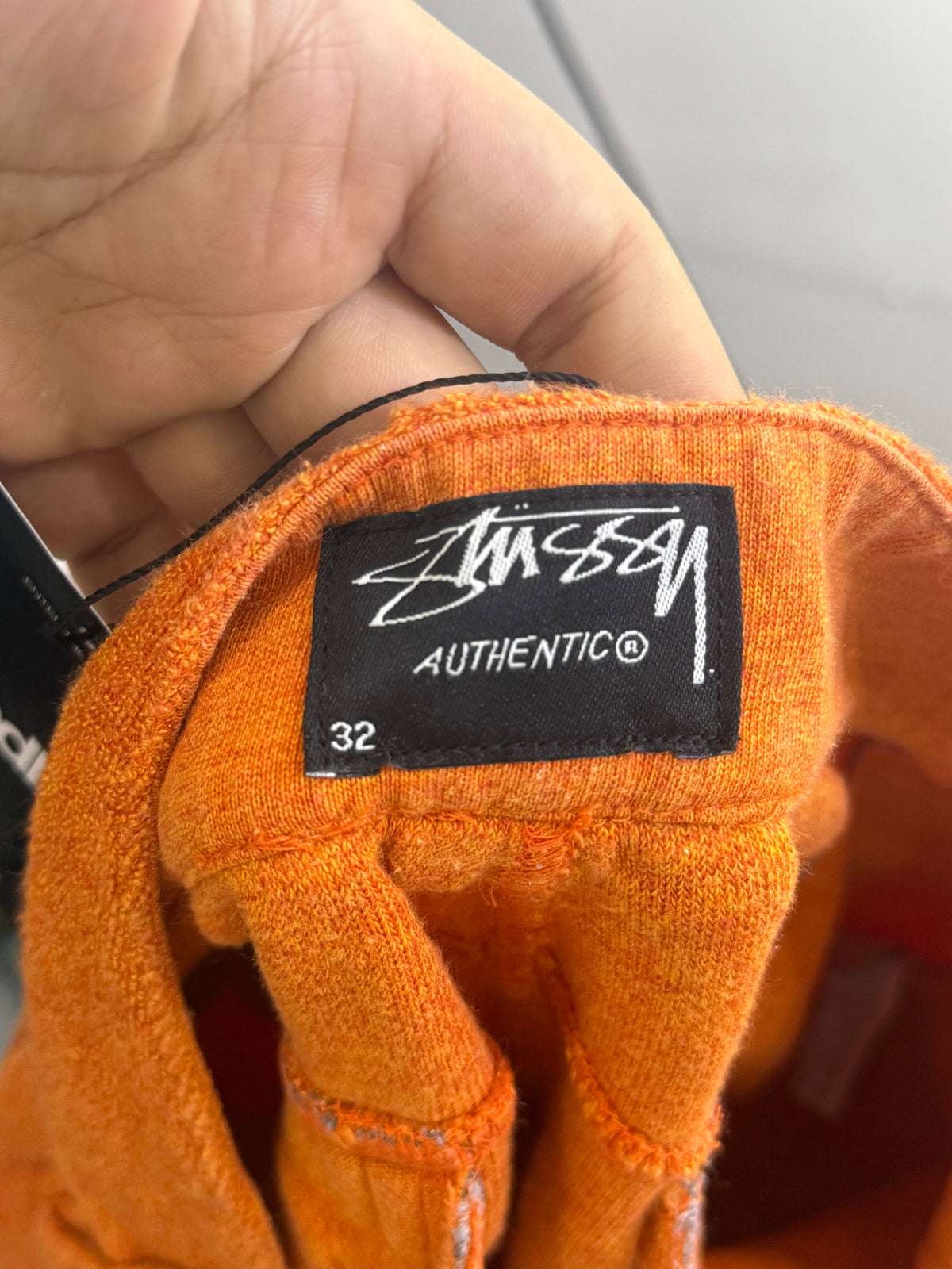 Stussy Terry Cloth Orange Shorts