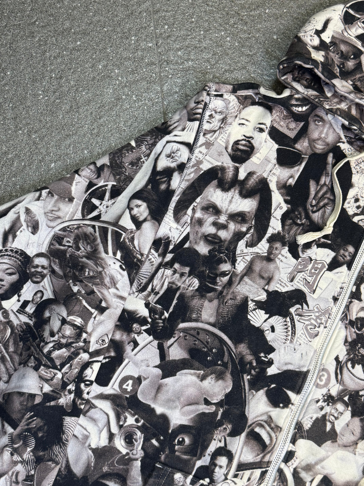 '06 Supreme Phase II Zip Up Hoodie