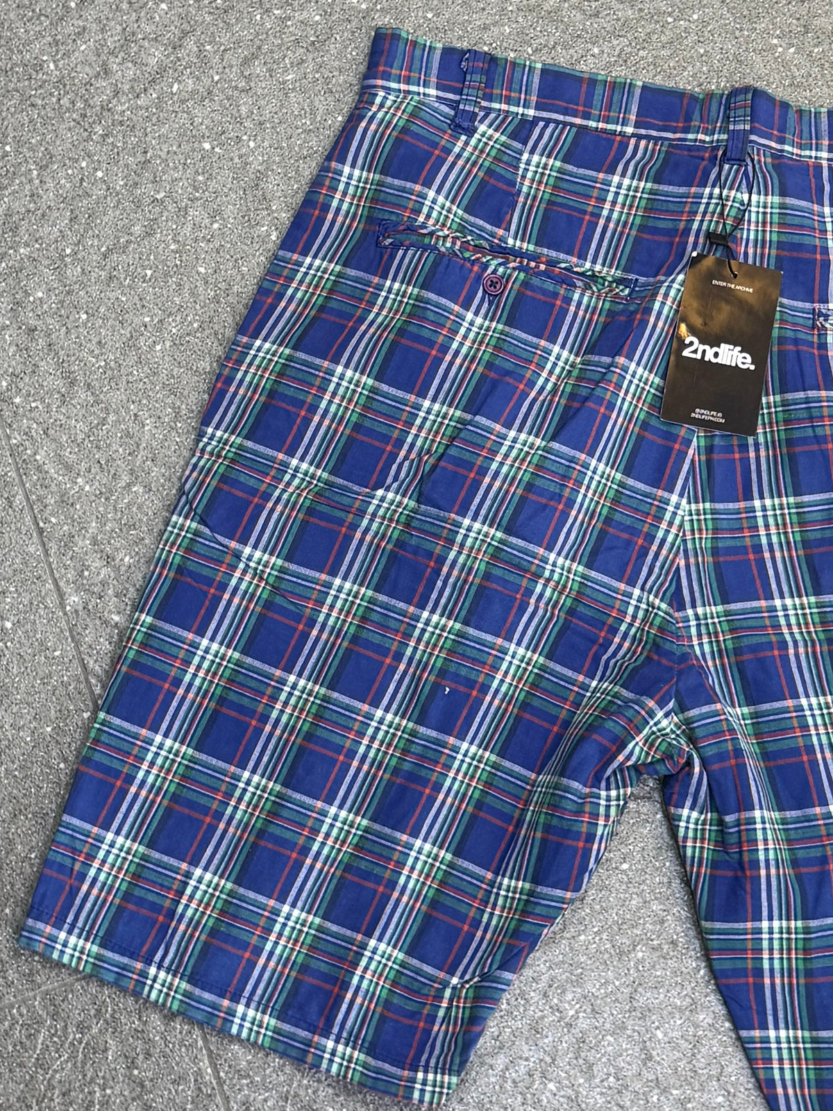 VTG Stussy Plaid Shorts