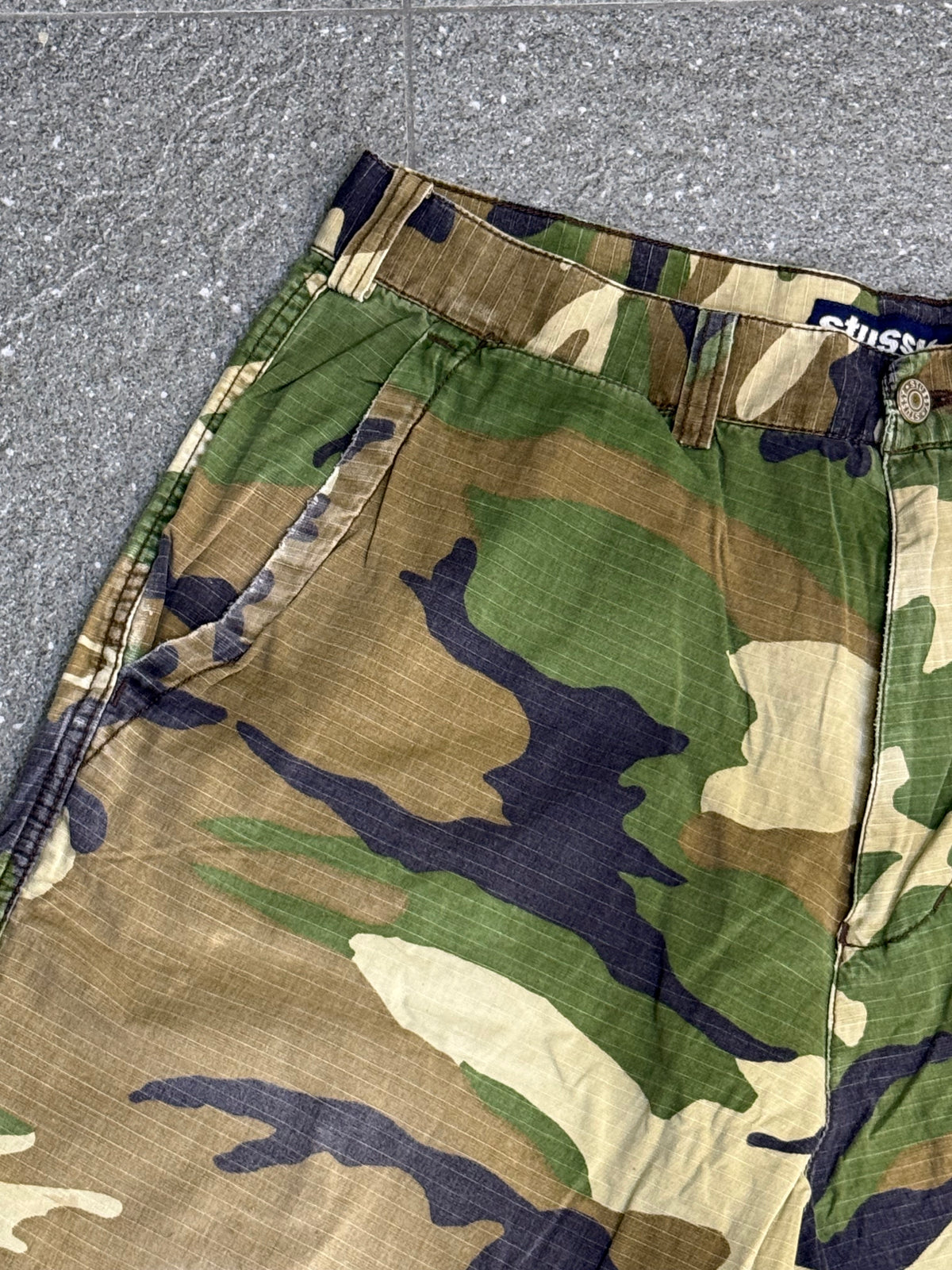 Vintage Stussy Camo Shorts