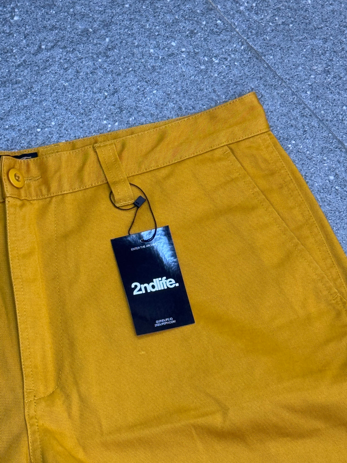 Stussy Mustard Shorts