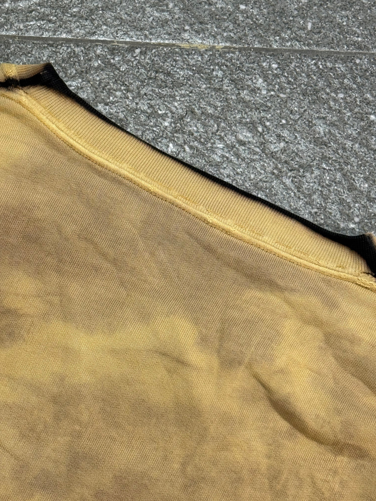 Balenciaga "Homme" Bleached Dyed Sweater
