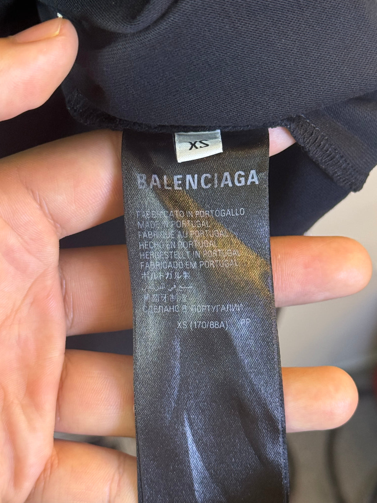 Balenciaga Reverse Script Tee