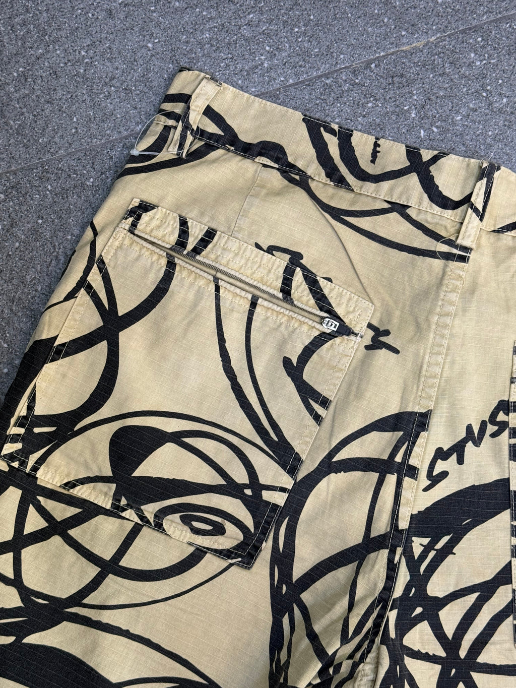 Stussy X Futura Cargo Shorts
