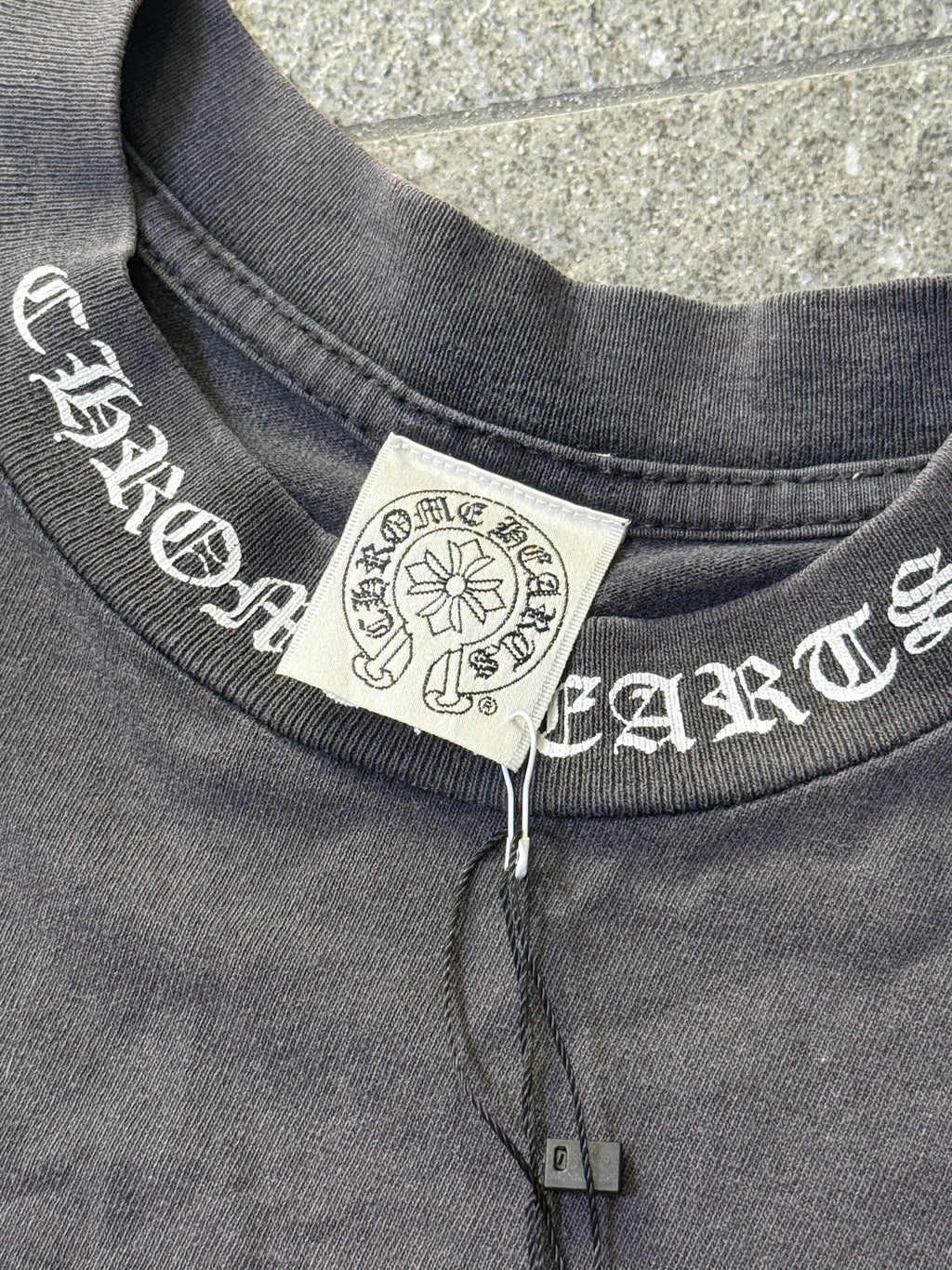 Vintage Faded Chrome Hearts Pocket Dagger Tee