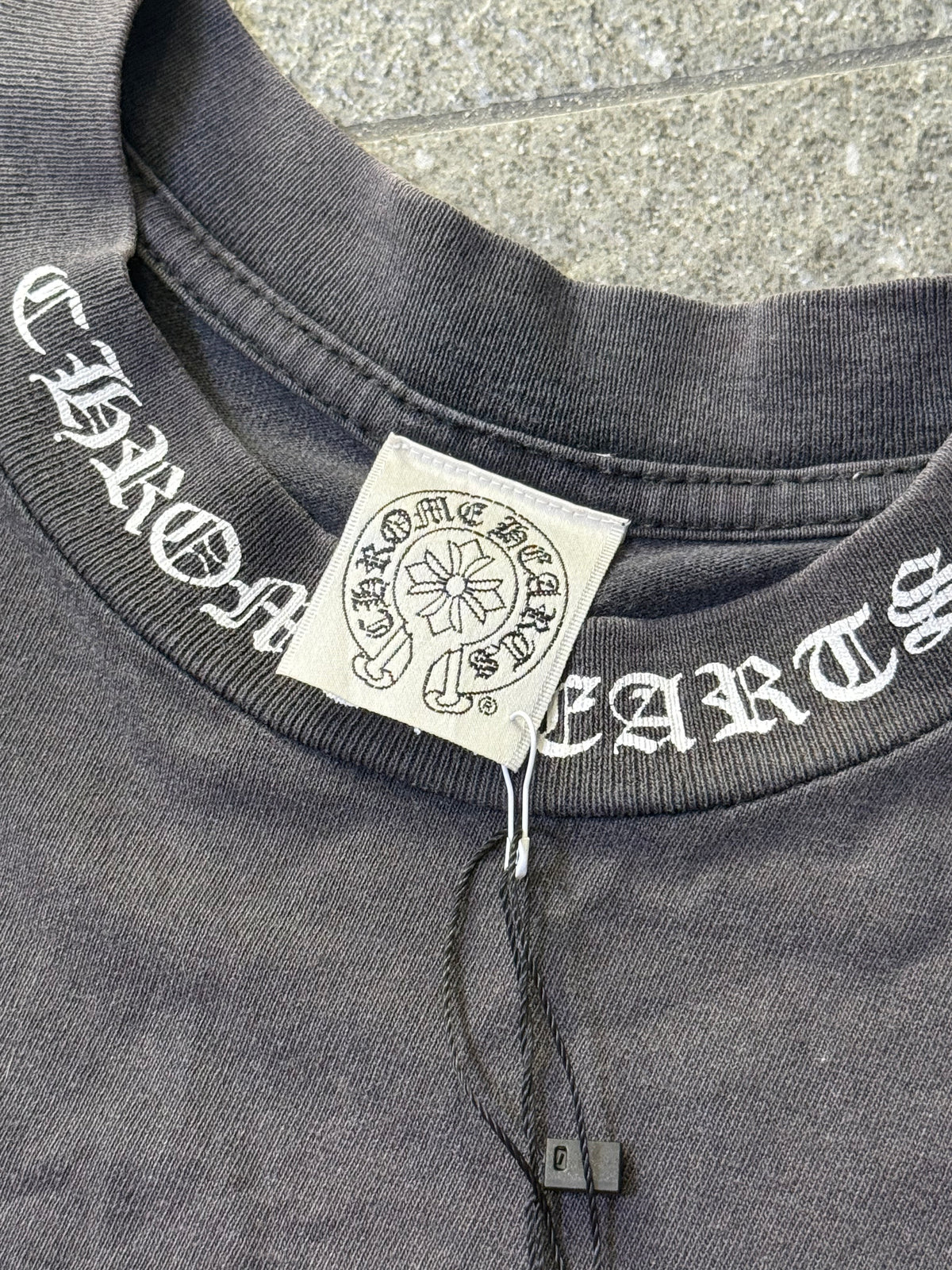 Vintage Faded Chrome Hearts Pocket Dagger Tee