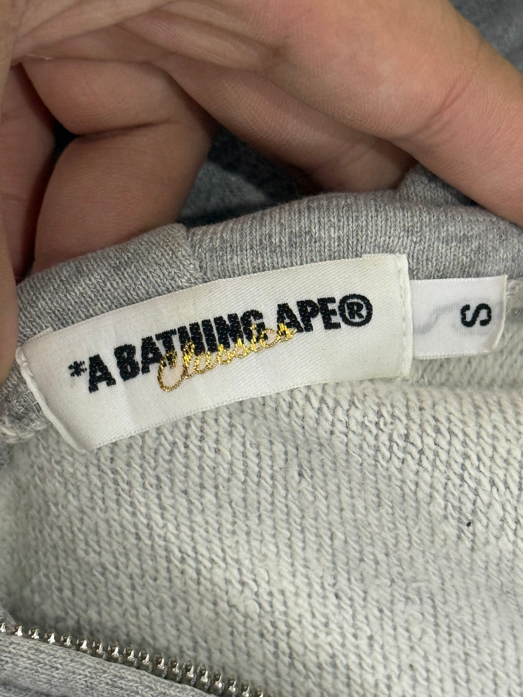 A Bathing Ape X Nintendo “Mario to Milo” Full Zip Hoodie