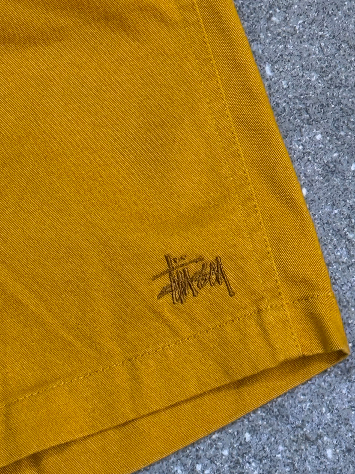 Stussy Mustard Shorts