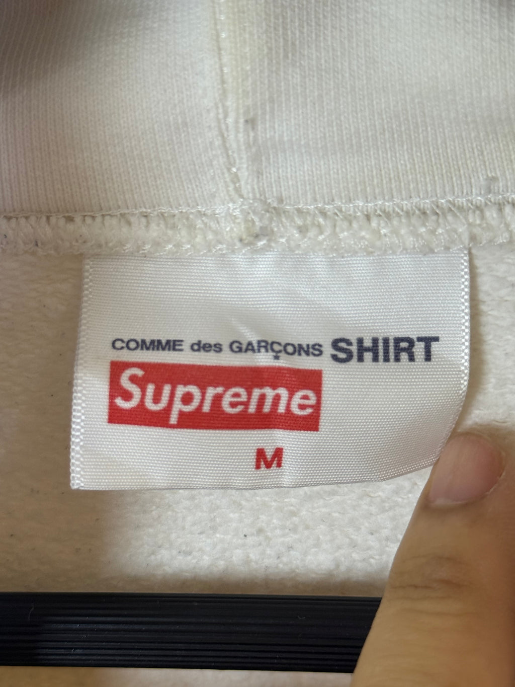 Supreme X Comme Des Garcon SHIRT Split Box Logo Hoodie
