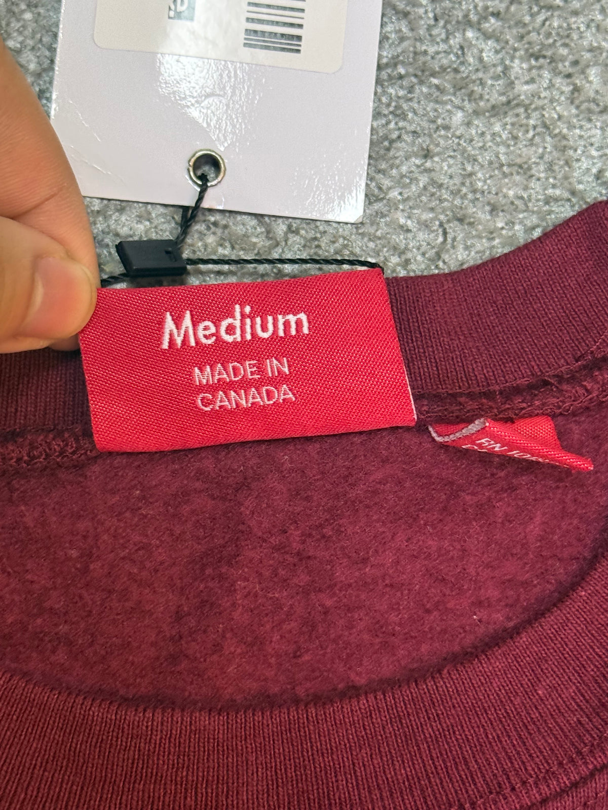 Supreme Box Logo Crewneck (Maroon)
