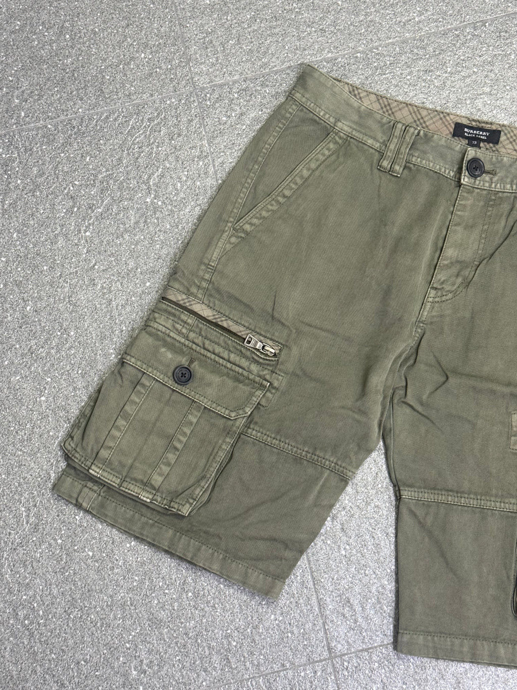 Burberry Black Label Cargo Shorts