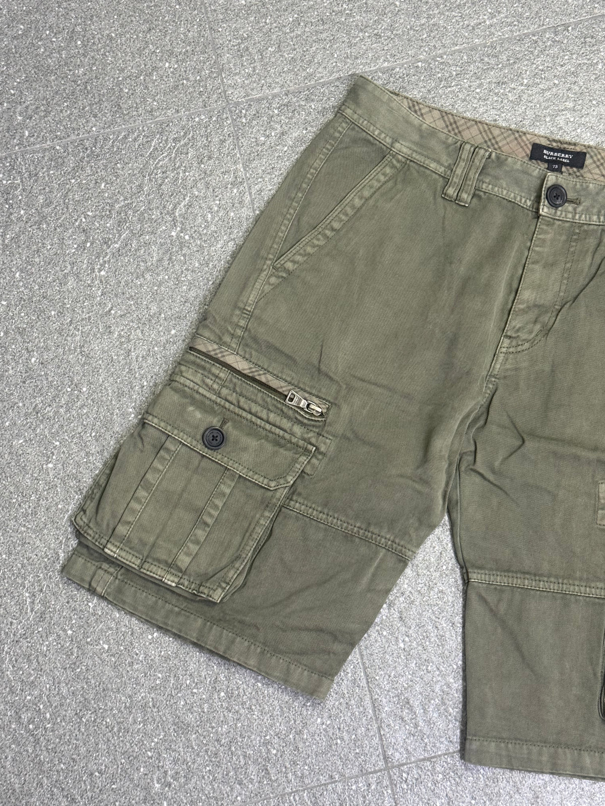 Burberry Black Label Cargo Shorts