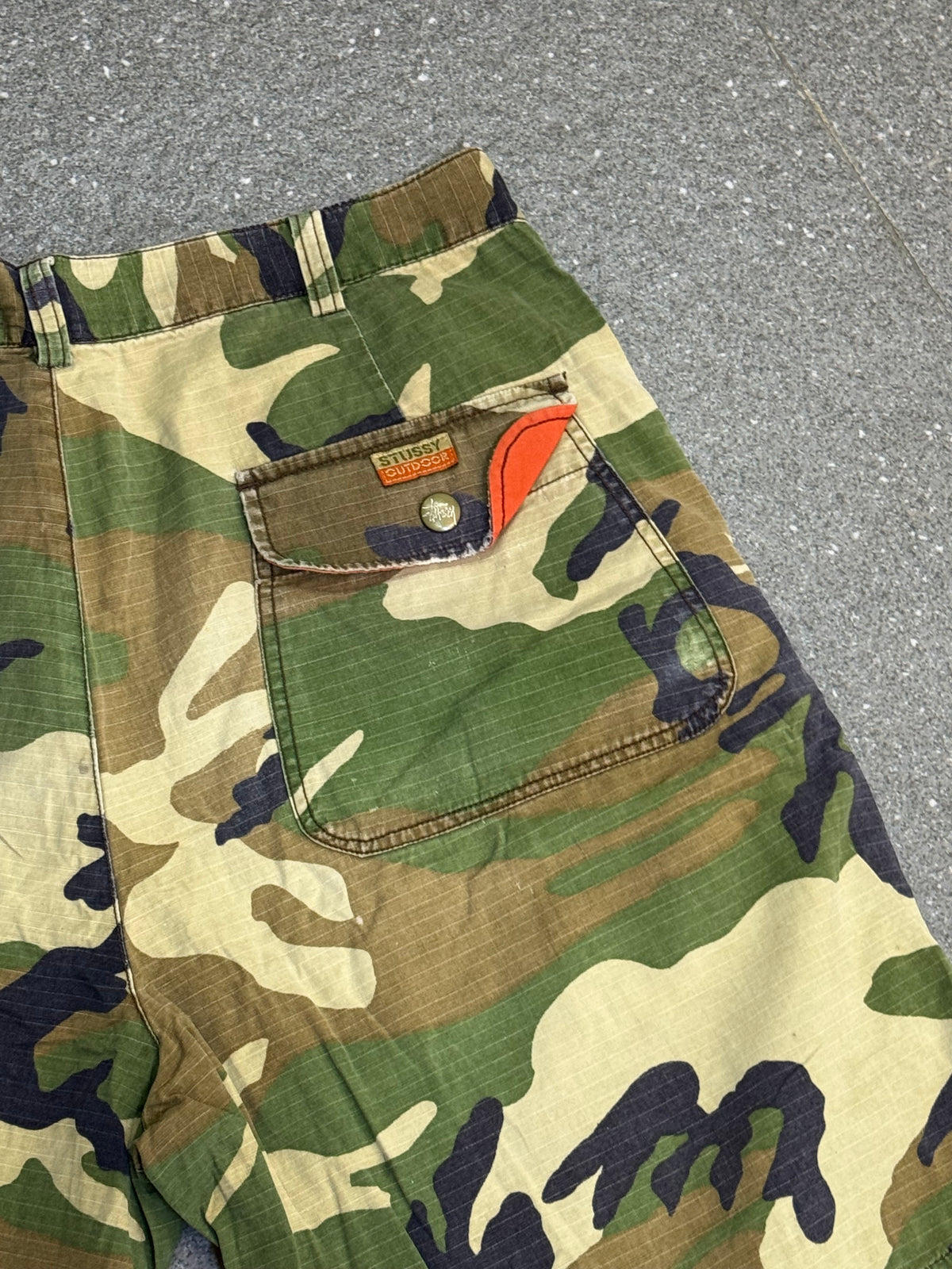 Vintage Stussy Camo Shorts