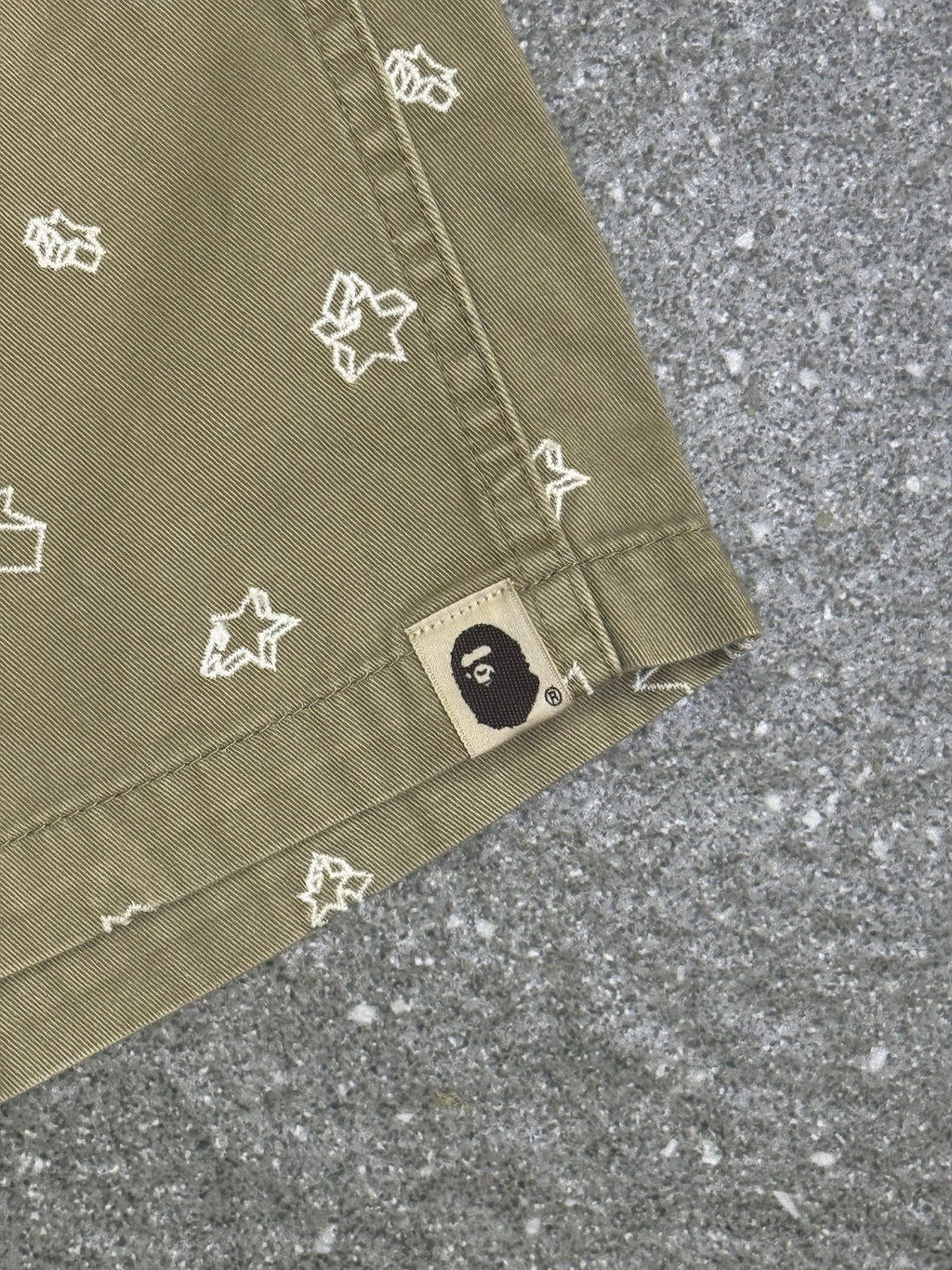 A Bathing Ape GITD Bapesta Shorts