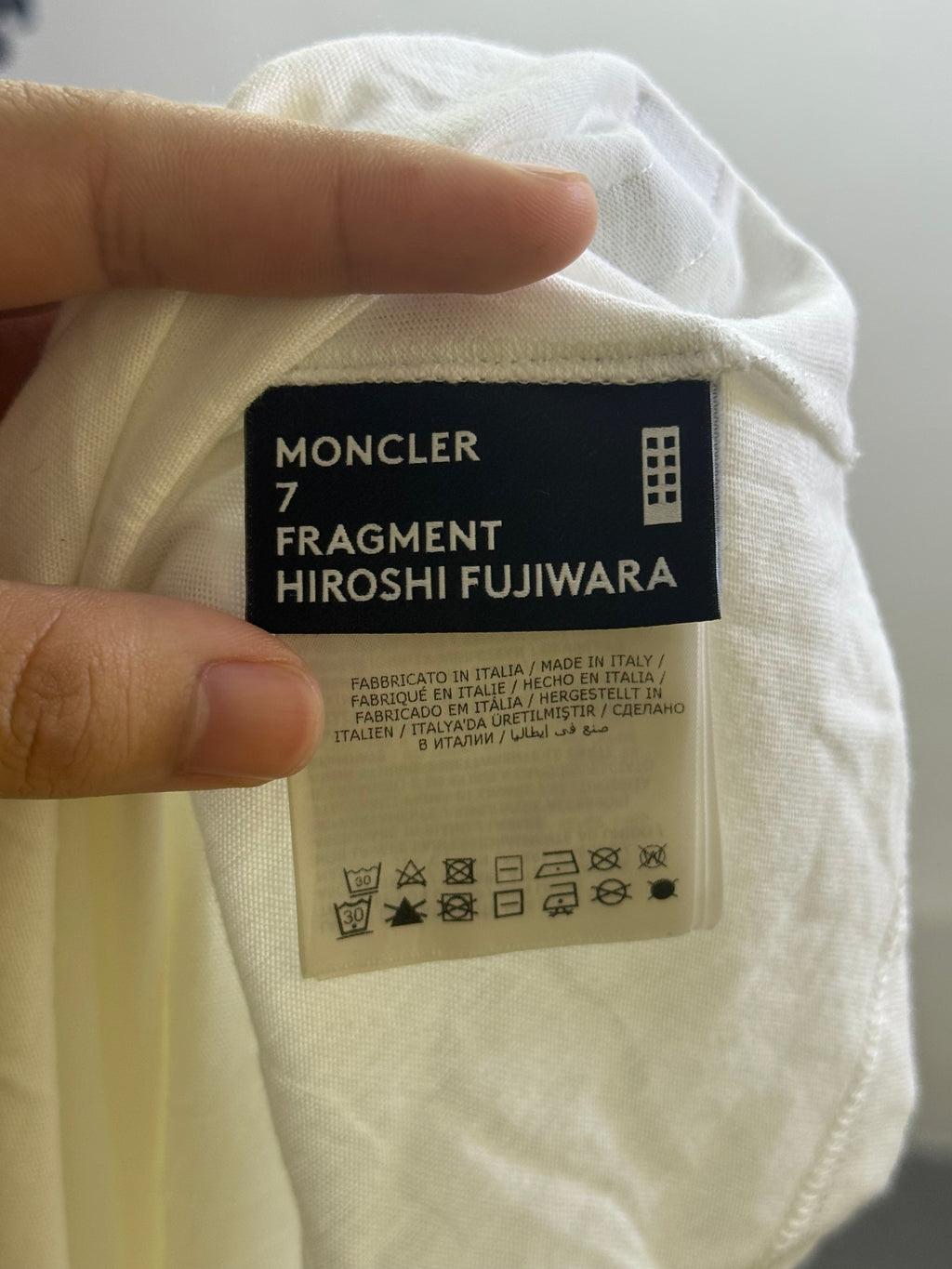 Moncler X Fragment Hiroshi Fujiwara Tee