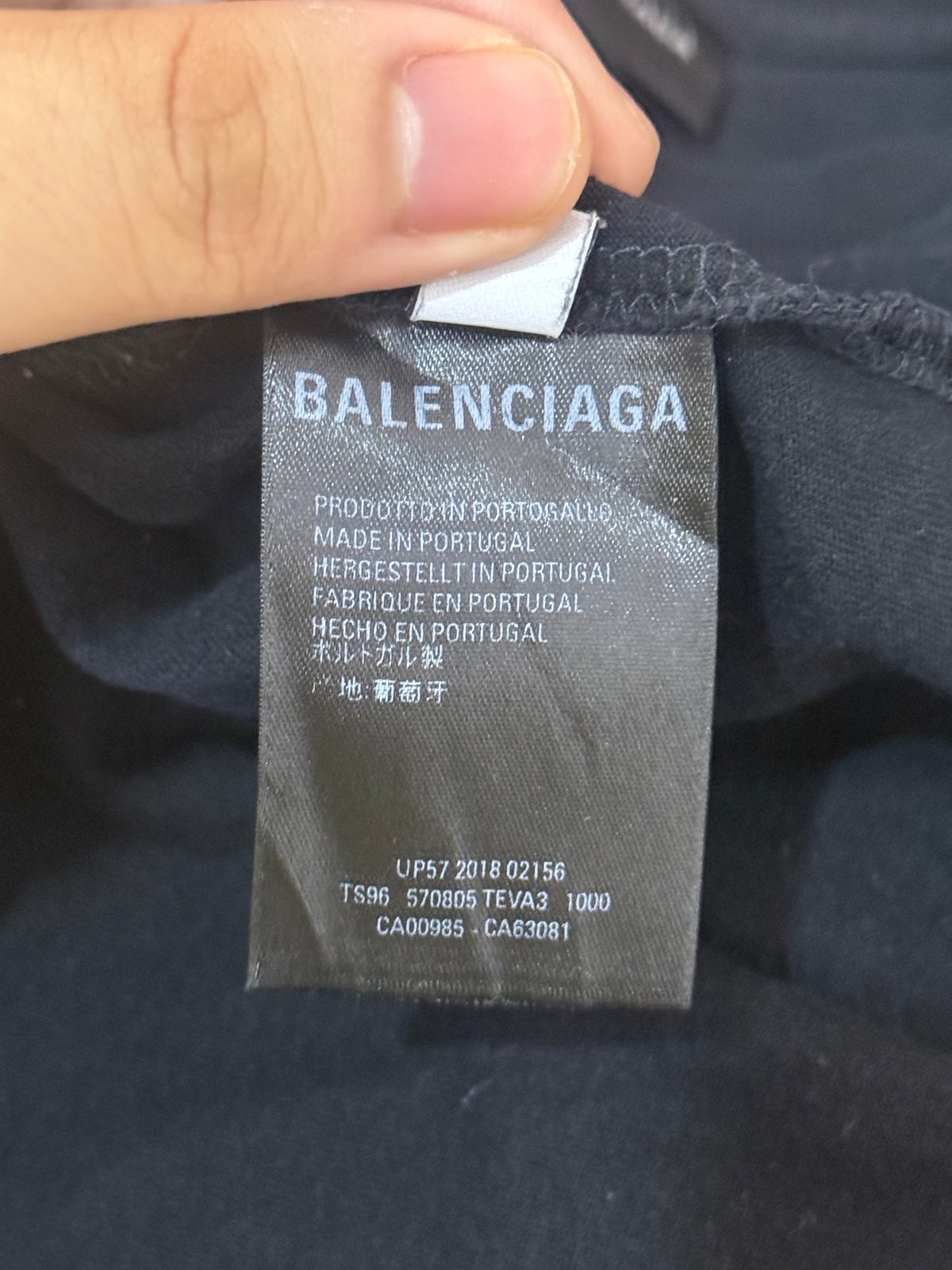 Balenciaga Fuel Gauge Tee