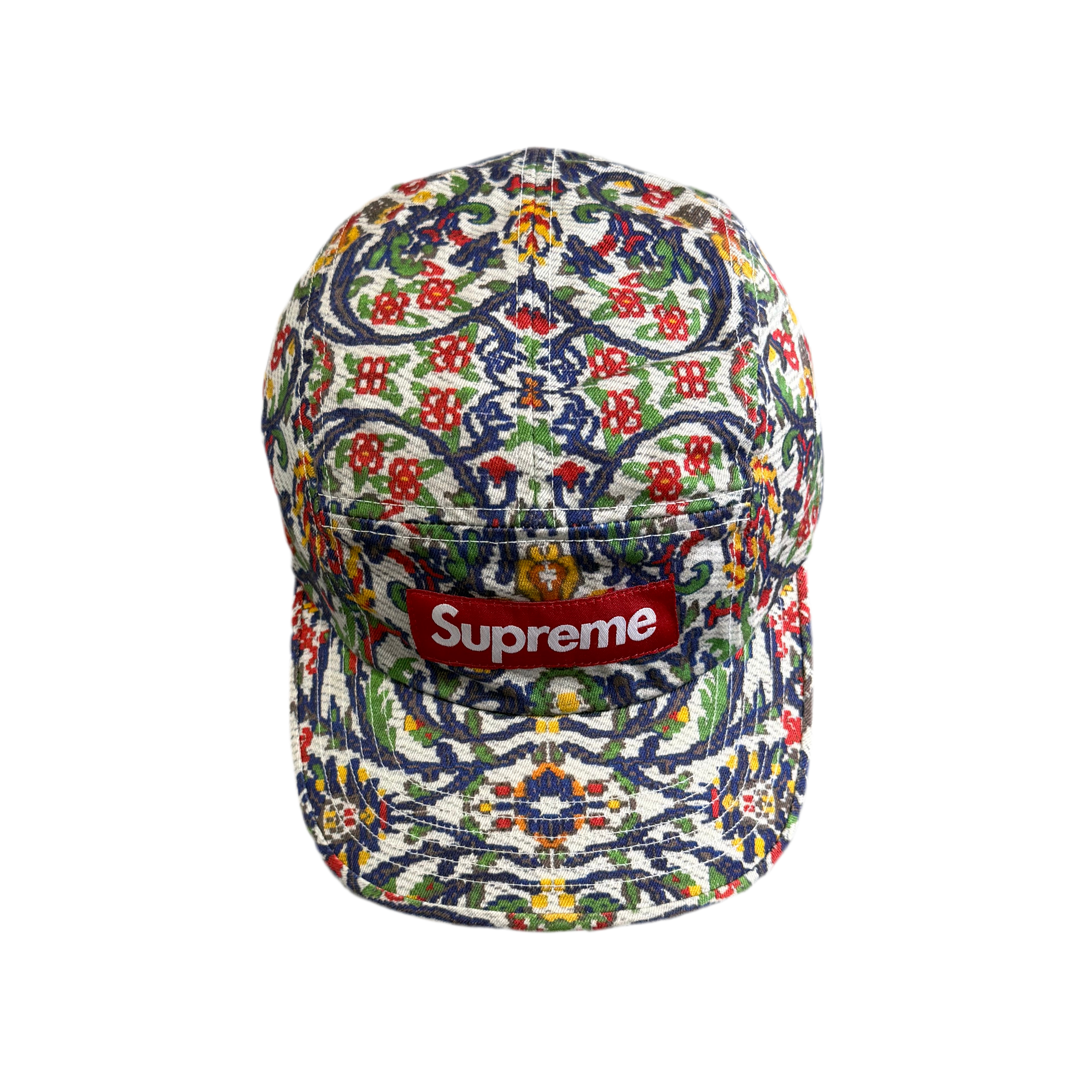 Supreme Washed Chino Twill Camp Cap