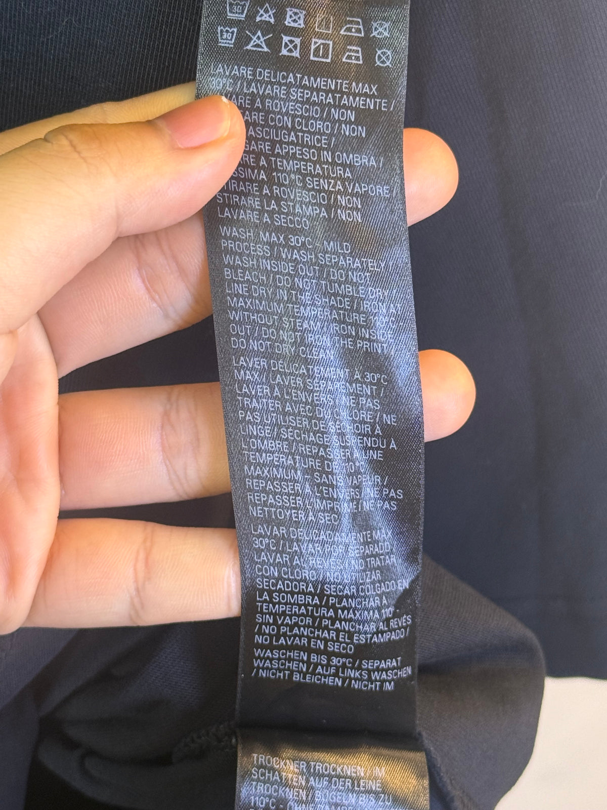 Balenciaga Reverse Script Tee