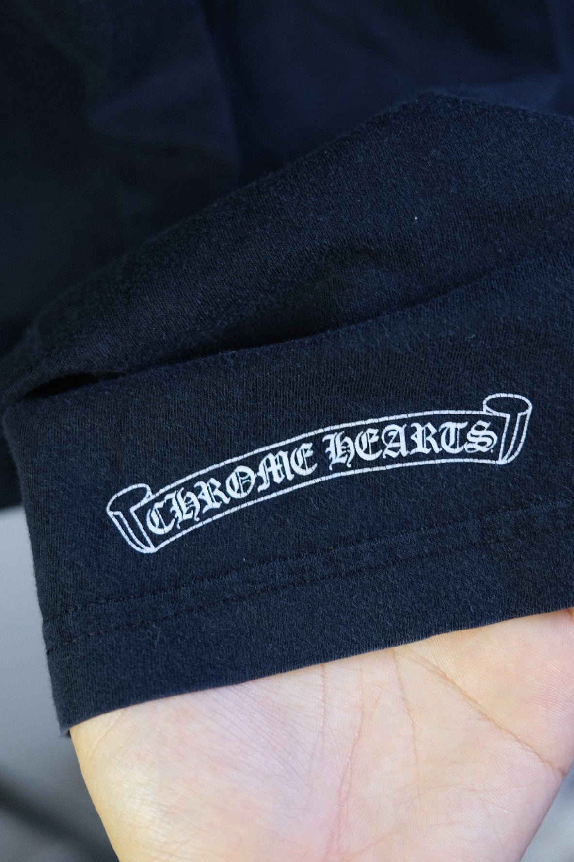 Chrome Hearts Triple Fleur Longsleeve Tee