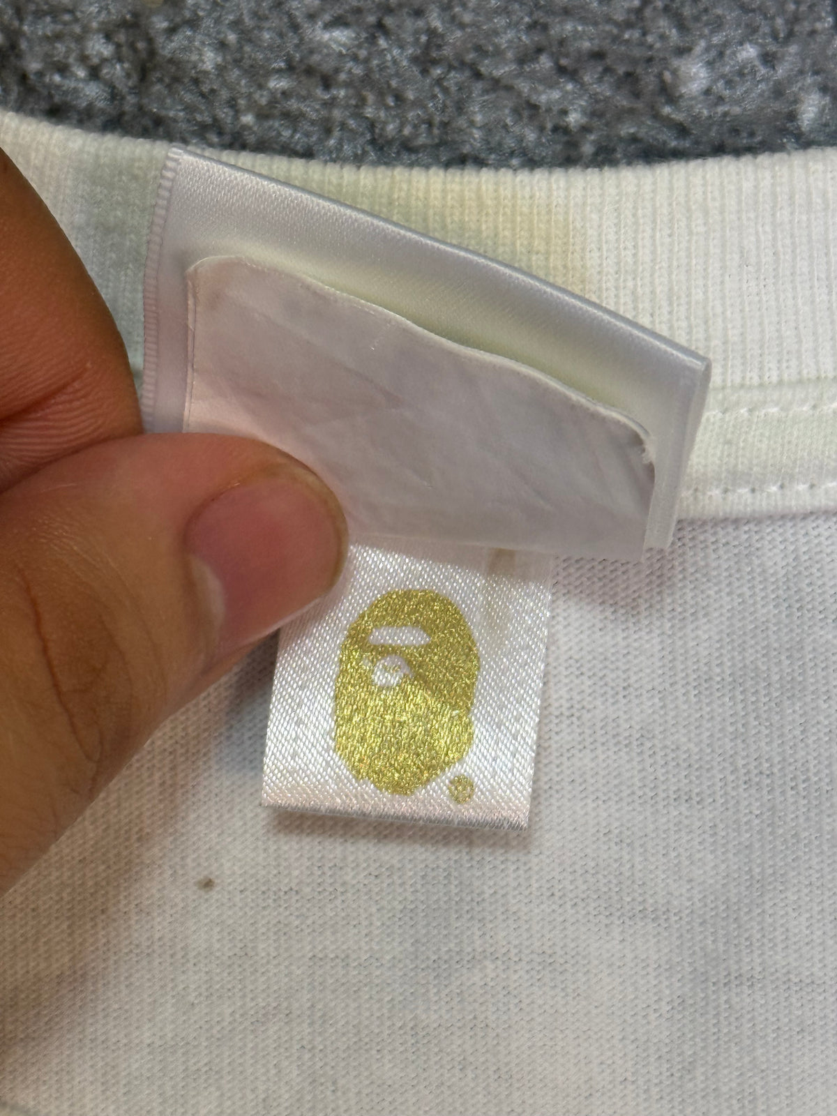 A Bathing Ape College Logo Tee