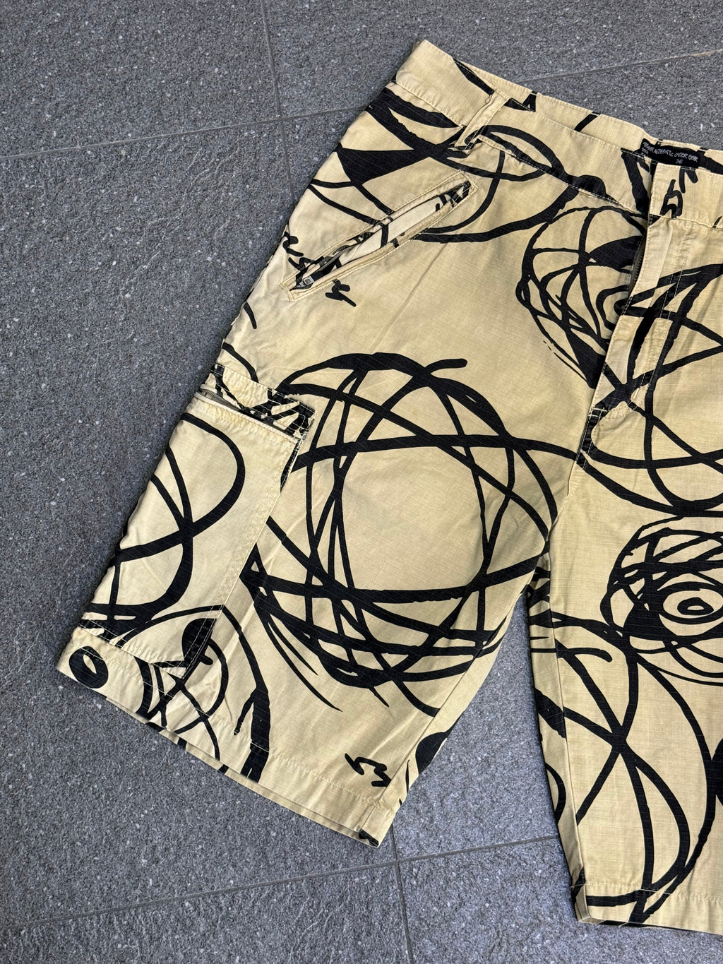 Stussy X Futura Cargo Shorts