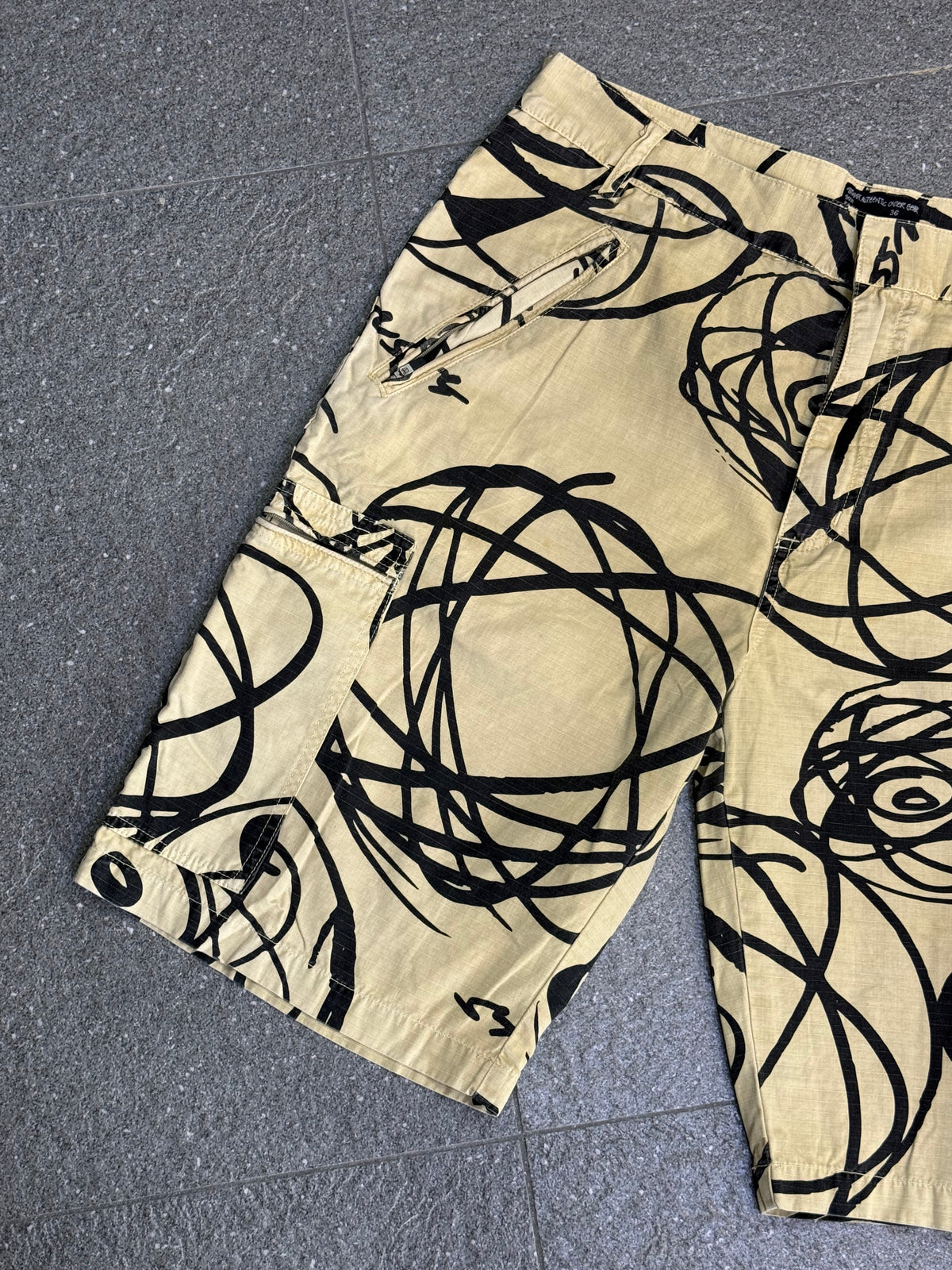Stussy X Futura Cargo Shorts