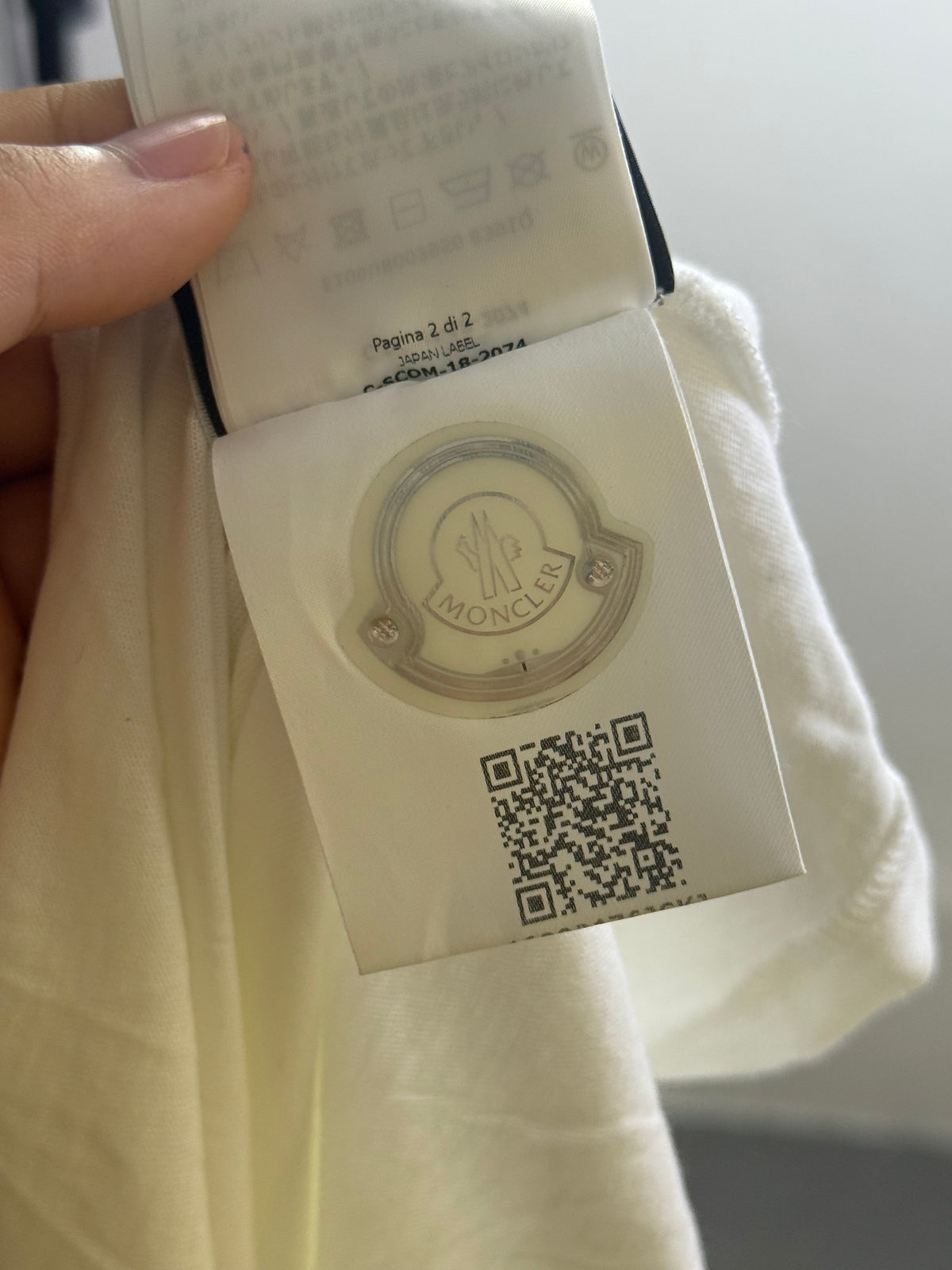 Moncler X Fragment Hiroshi Fujiwara Tee