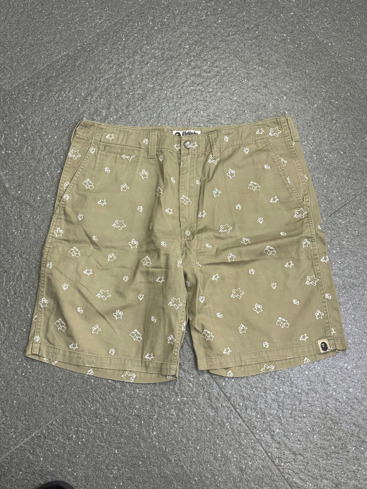 A Bathing Ape GITD Bapesta Shorts