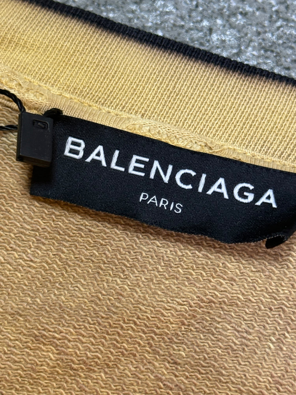 Balenciaga "Homme" Bleached Dyed Sweater