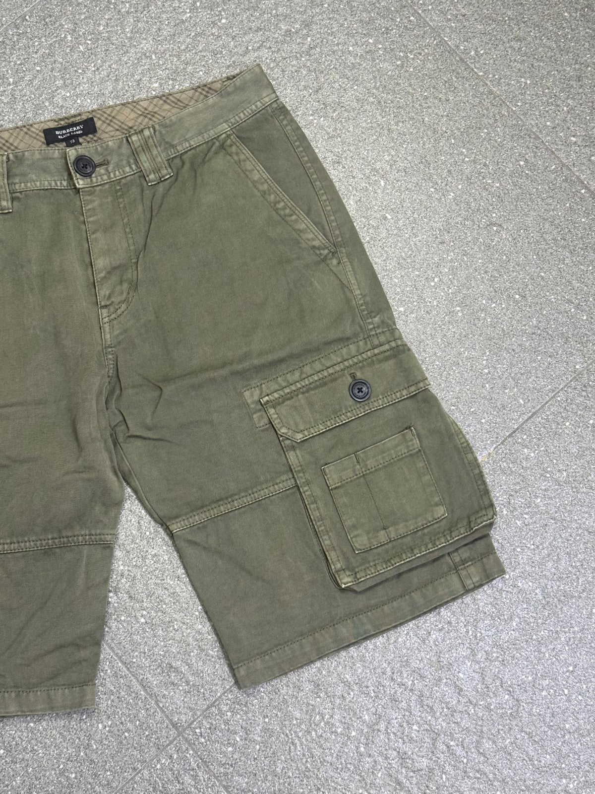 Burberry Black Label Cargo Shorts