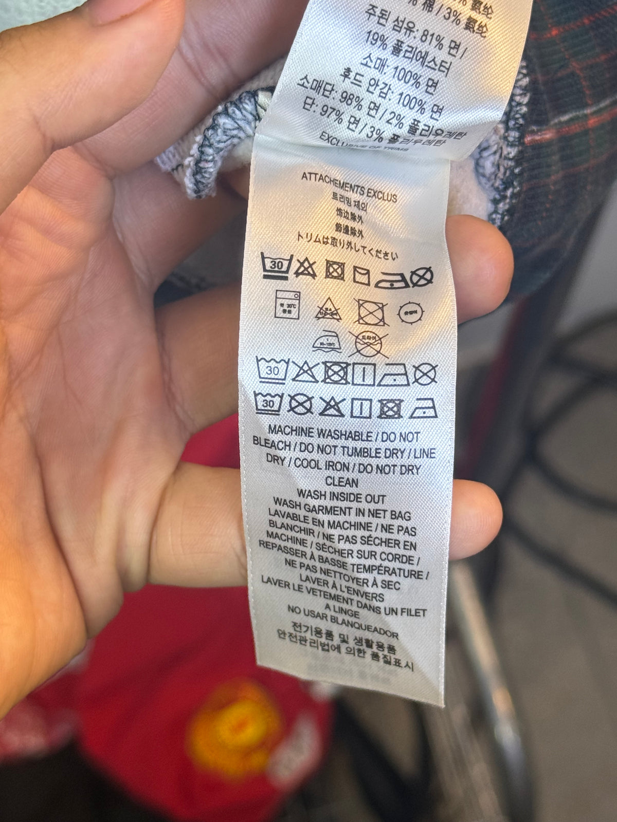 Burberry Plaid Patchwork Multicolor Hoodie