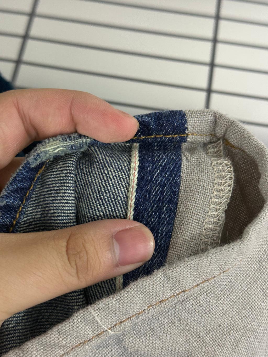 Junya Watanabe MAN × Levi’s 501XX Reconstructed Selvedge Denim — SS08