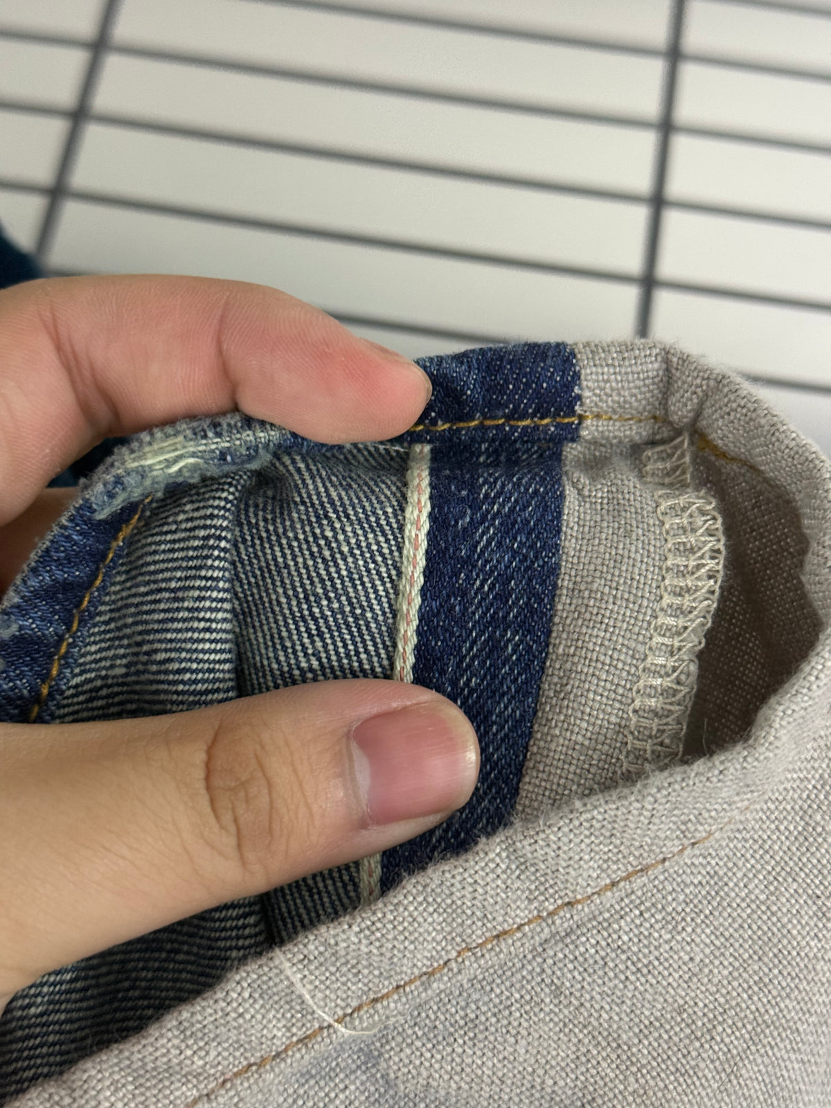 Junya Watanabe MAN × Levi’s 501XX Reconstructed Selvedge Denim — SS08