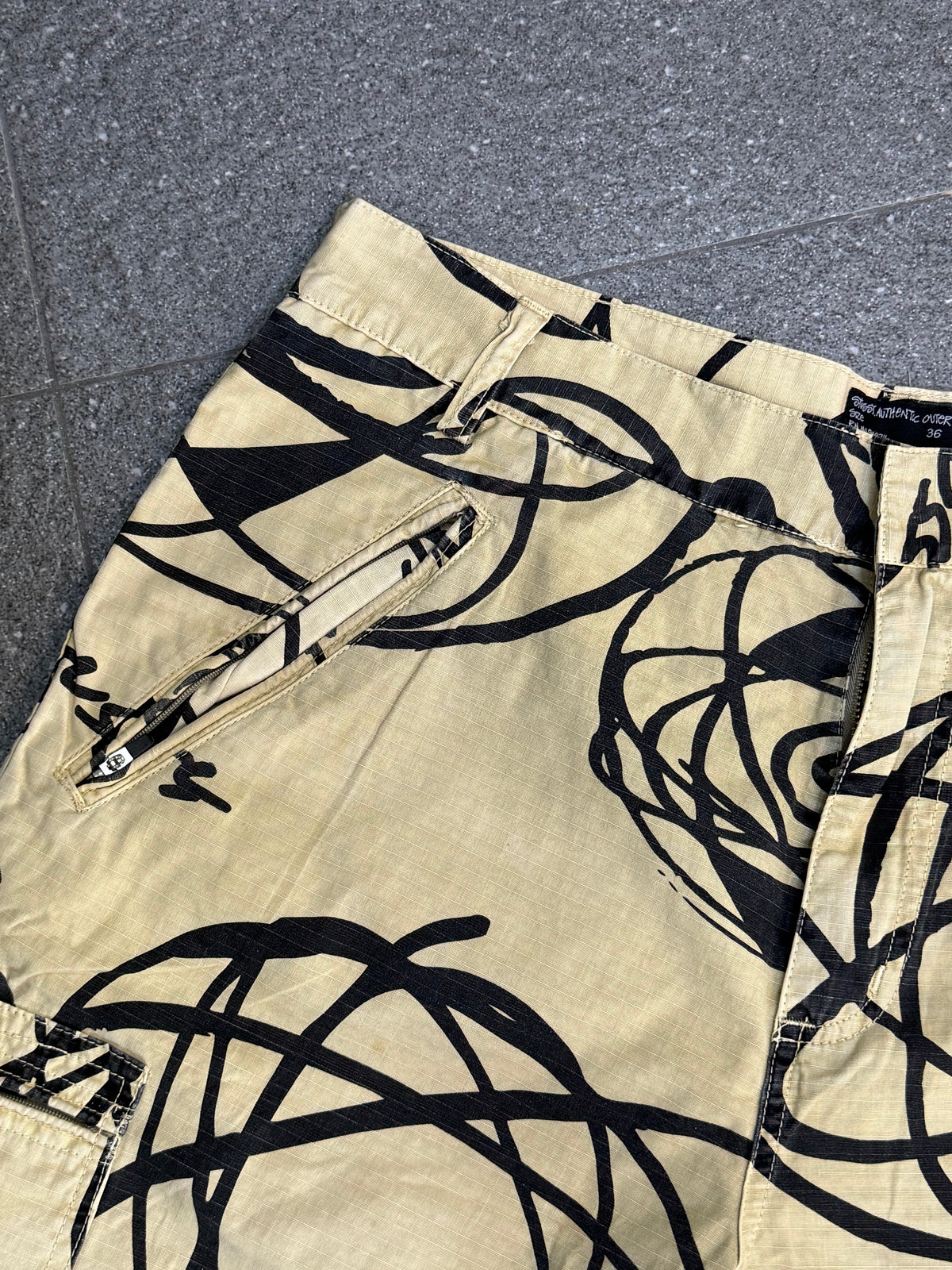 Stussy X Futura Cargo Shorts