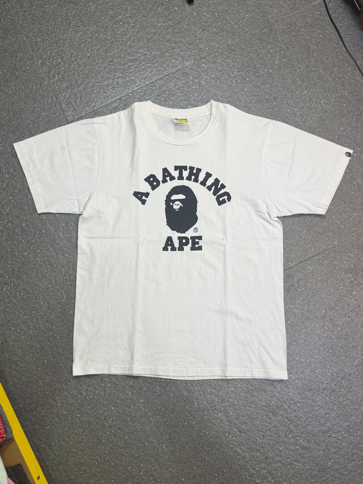 A Bathing Ape College Logo Tee
