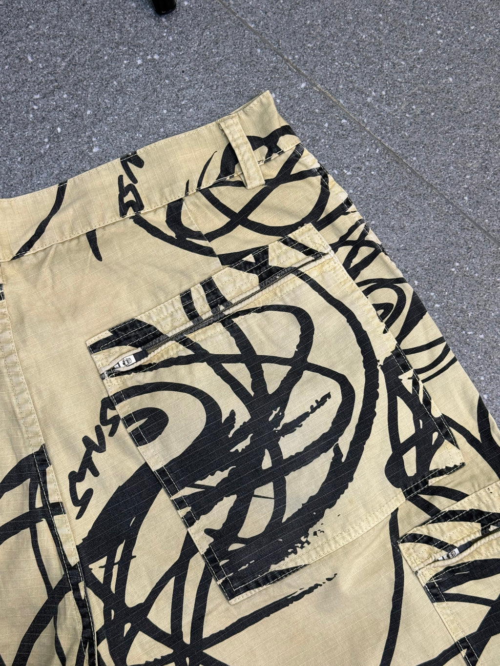 Stussy X Futura Cargo Shorts