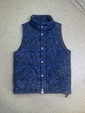 A Bathing Ape Blue Camo Padded Vest