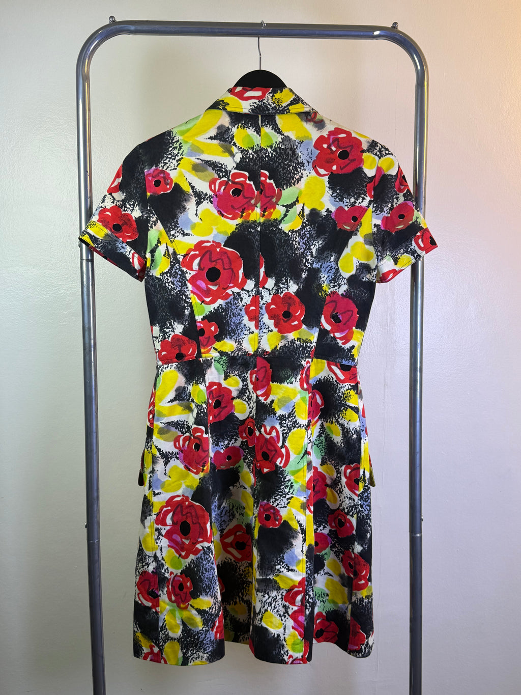 SS97 Chanel Runway Floral Dress