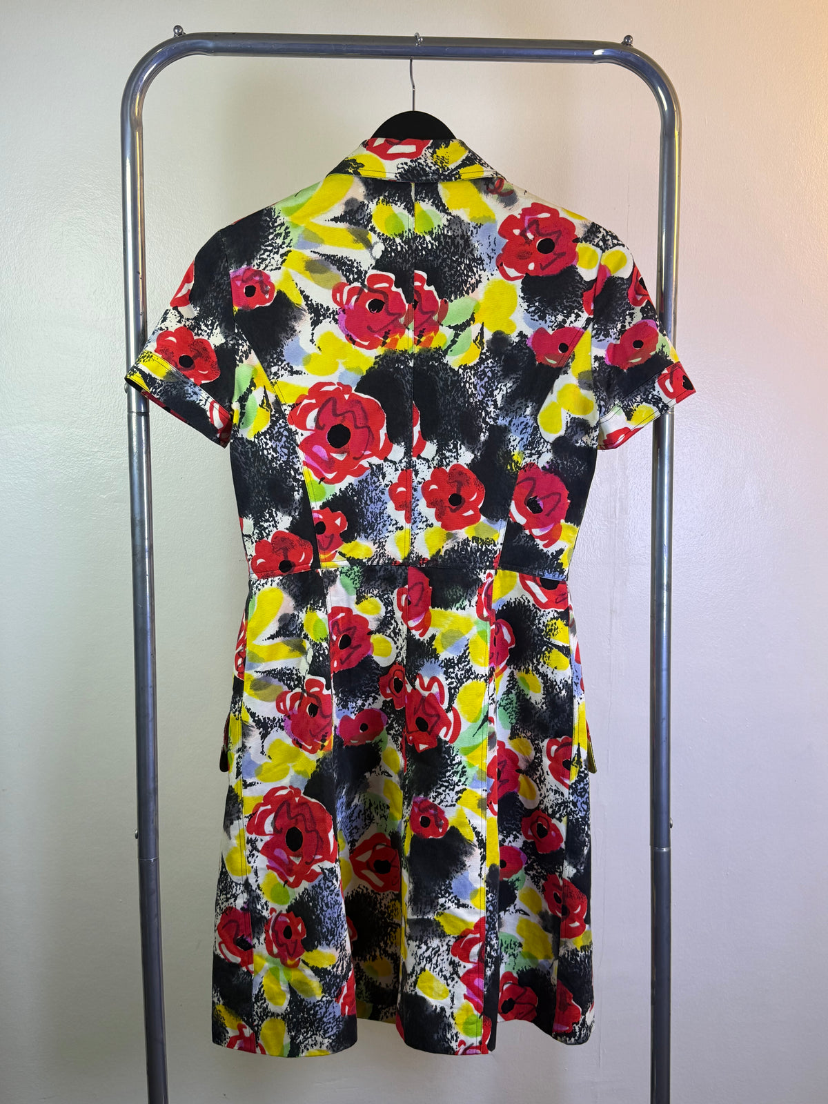 SS97 Chanel Runway Floral Dress