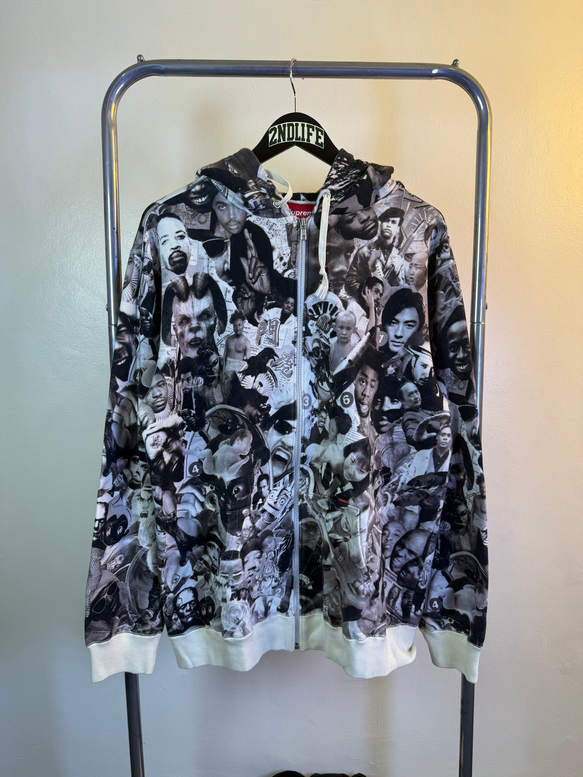 '06 Supreme Phase II Zip Up Hoodie