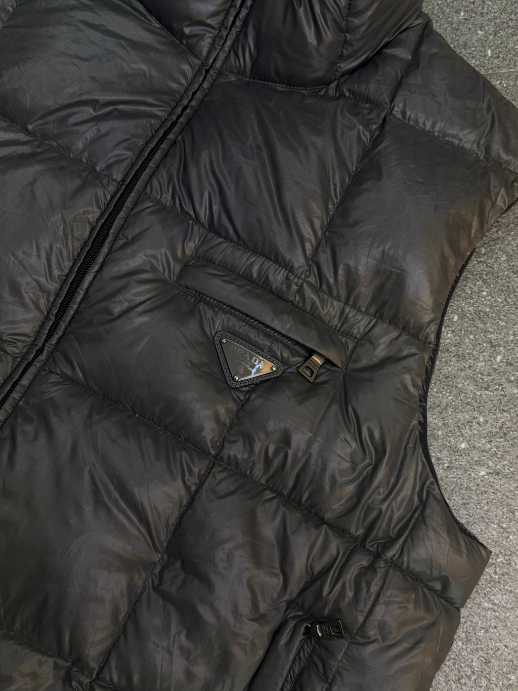 Prada Nylon Puffer Vest