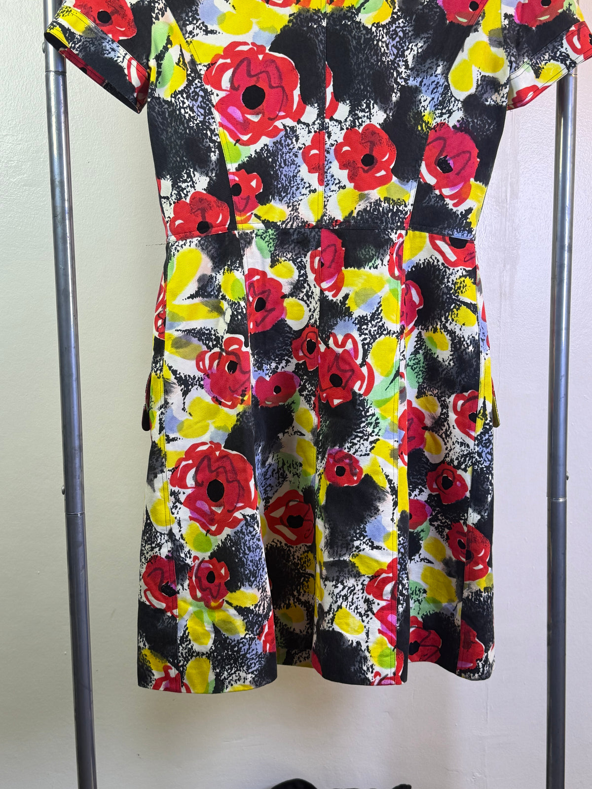 SS97 Chanel Runway Floral Dress
