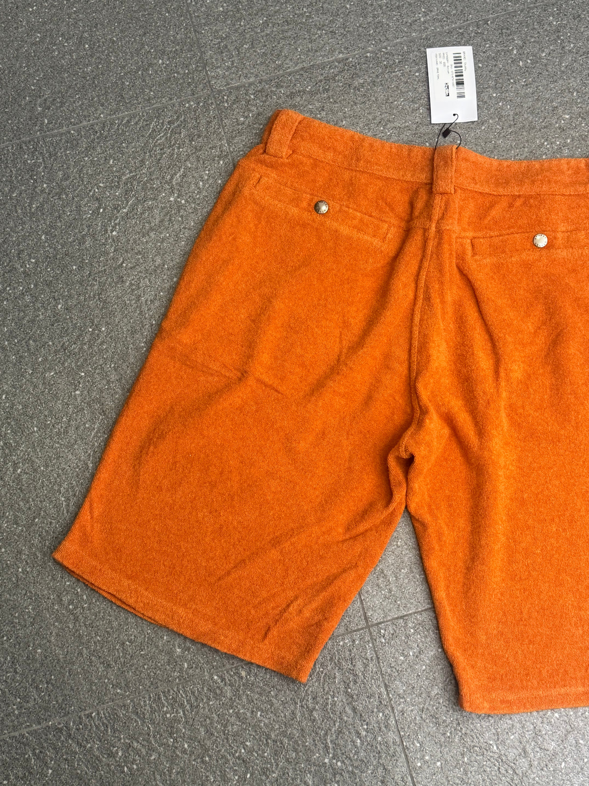 Stussy Terry Cloth Orange Shorts
