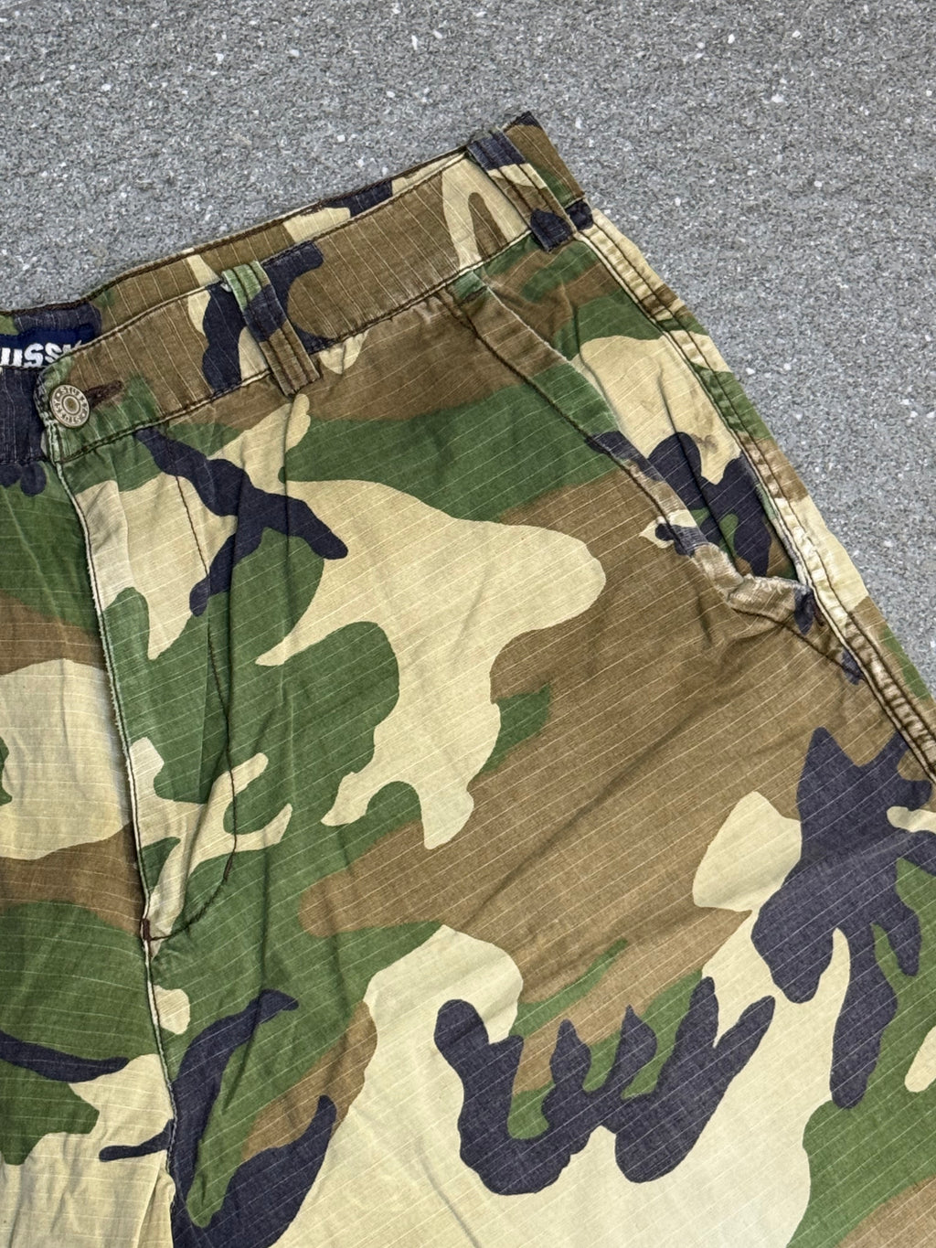 Vintage Stussy Camo Shorts
