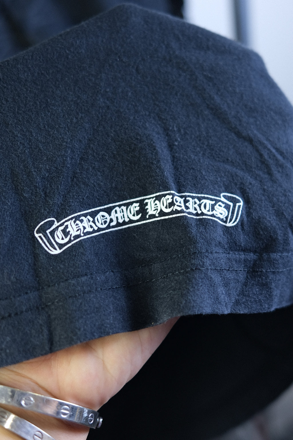 Chrome Hearts Flood Cross Longsleeve Tee